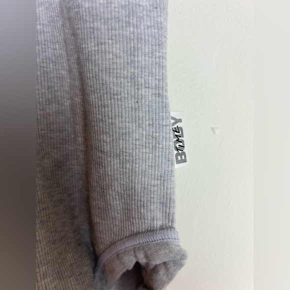 Calida ribbed tank bodysuit Heather grey size small - Picture 5 of 6